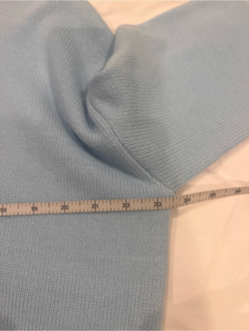Sincerely Jules OUI Sweater Size XS Cropped French Blue NWT Boxy - Picture 9 of 9